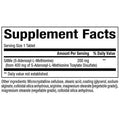 Natural Factors SAMe IsoActive 200mg Enteric Coated 60 Tablets facts
