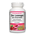 Natural Factors Echinamaide Zinc Lozenges 60 Lozenges Cheery