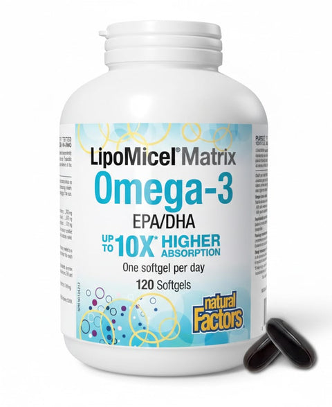 Natural Factors LipoMicel Matrix Omega-3