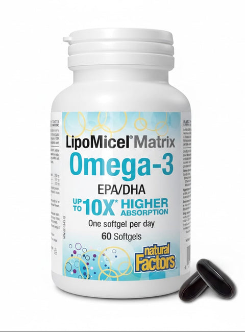Natural Factors LipoMicel Matrix Omega-3