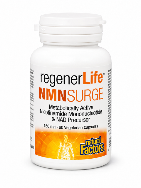 Natural Factors RegenerLife NMNSurge 150mg 60 Capsules