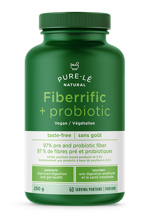 Pure-le Natural Fiberrific + Probiotic Powder 250 grams - YesWellness.com