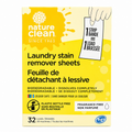 Nature Clean Laundry Stain Remover Strips 32 Count