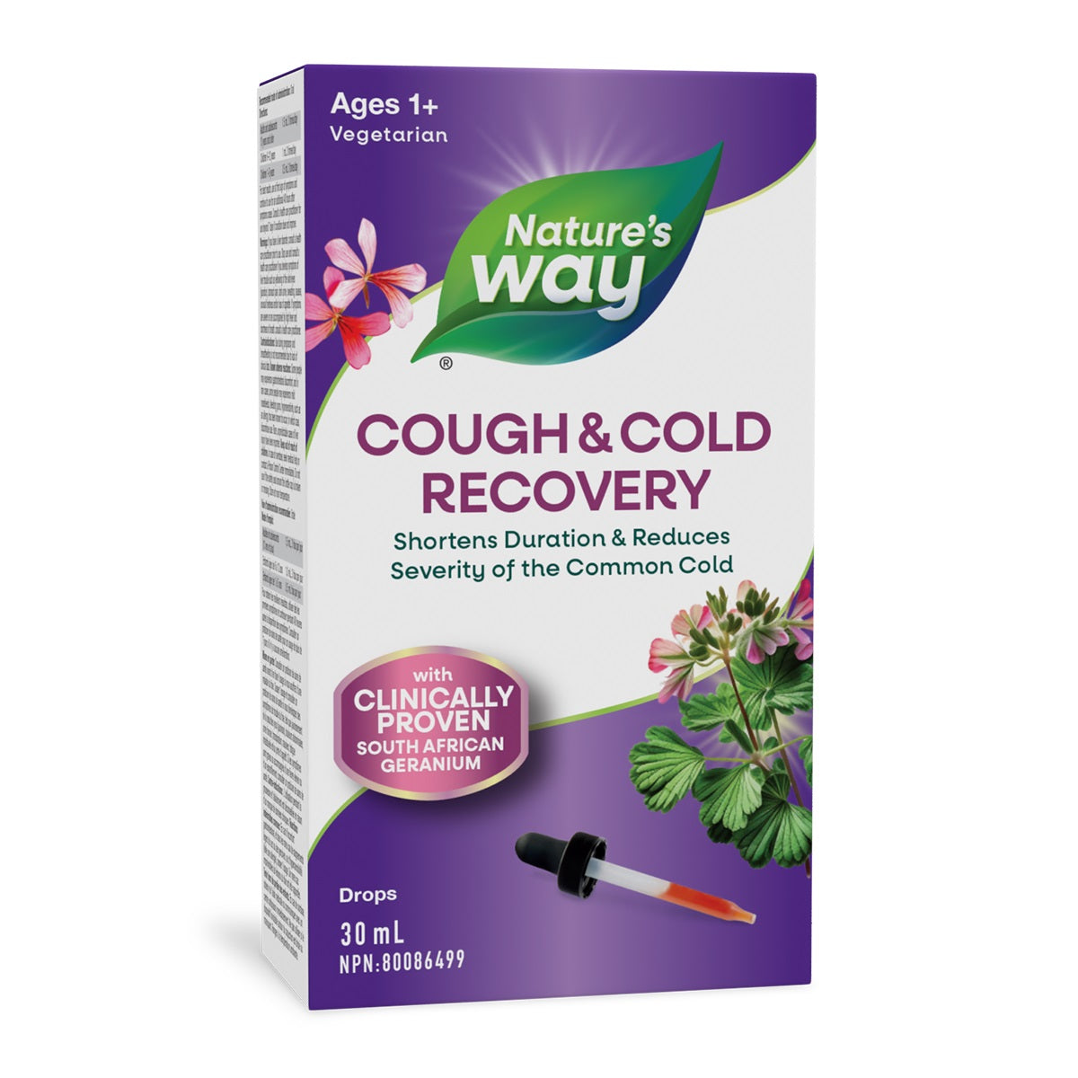 Nature's Way Cough & Cold Recovery Drops 30mL