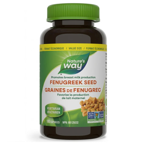 Nature's Way Fenugreek Seed 180 Capsules