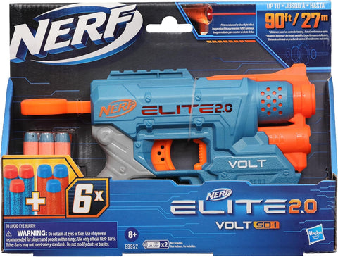Nerf Elite 2.0 Volt SD-1 Blaster 6 Official Darts