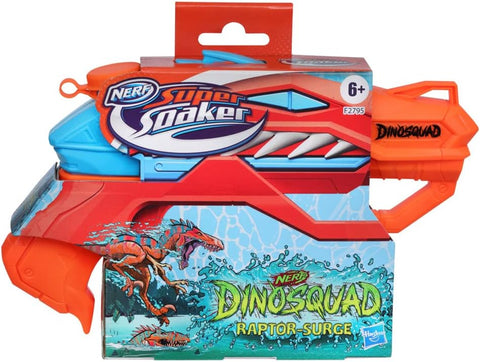 Nerf Super Soaker DinoSquad Raptor-Surge Water Blaster