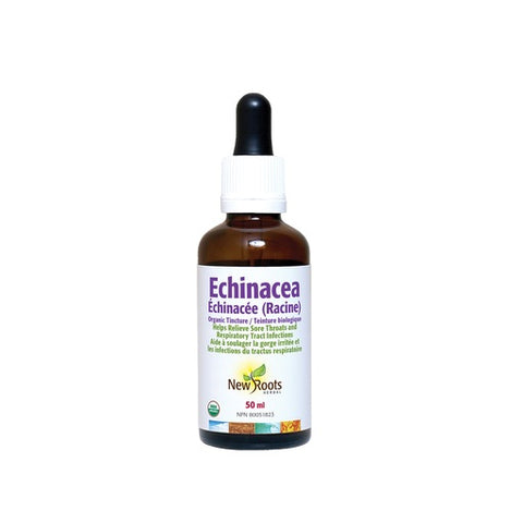 New Roots Herbal Echinacea Certified Organic 50mL - YesWellness.com