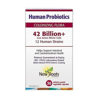 New Roots Probiotics: 42 Billion Live Cultures for Gut Health