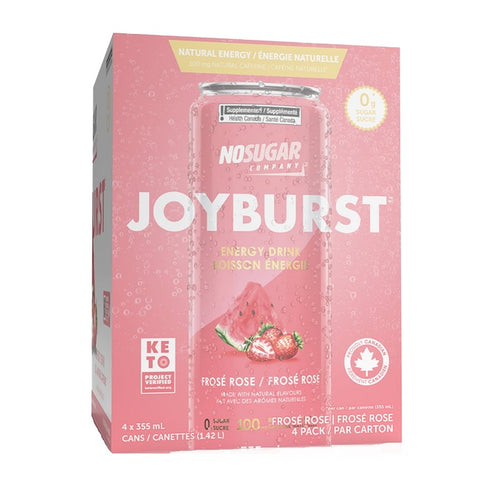 No Sugar Company Joyburst Energy Drink 4 x 355mL - YesWellness.com