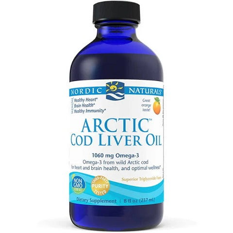 Nordic Naturals Arctic Cod Liver Oil Liquid - YesWellness.com