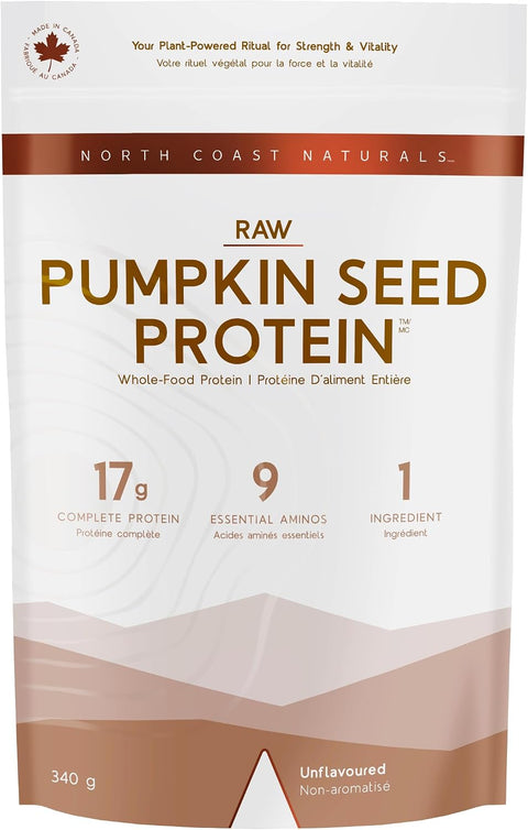 North Coast Naturals Cold Pressed Pumpkin Protein 340g