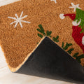Now Designs by Danica Santa's Reindeer Christmas Doormat