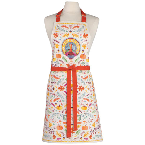 Now Designs by Danica Autumn Plenty Thanksgiving Chef Apron