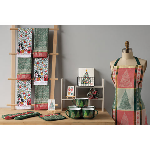 Now Designs by Danica Festive Fir Christmas Dishtowel