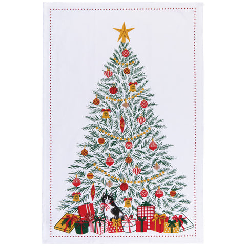 Now Designs by Danica Festive Fir Christmas Dishtowel