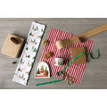 Now Designs by Danica Santa's Reindeer Printed Cotton Dishtowel