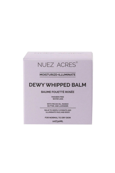 Nuez Acres Moisturizing Dewy Skin Balm Hydration with Pecan Oil & Lavender 30mL