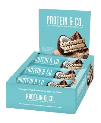 NutraPhase Protein & Co Protein Bars Coconut Almond 12 x 53g