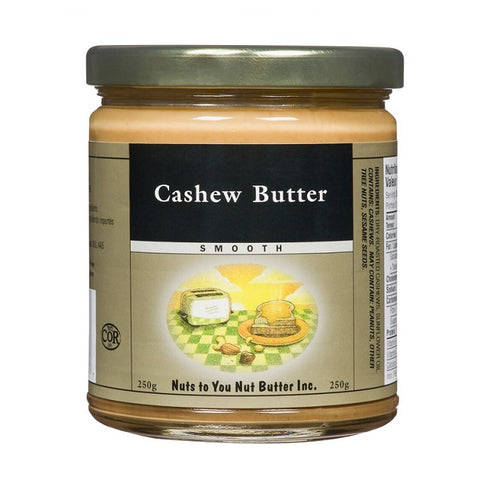 Nuts To You Cashew Butter Smooth 250g