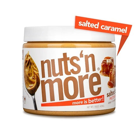 Nuts 'N More Protein Superfood Peanut Spread Salted Caramel 429g