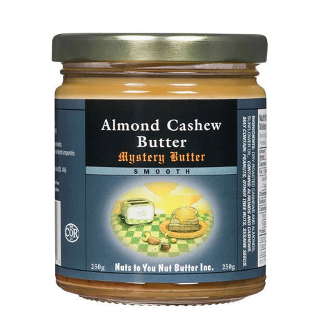 Expires February 2026 Clearance Nuts to You Almond Cashew Butter Mystery Butter Smooth 365g