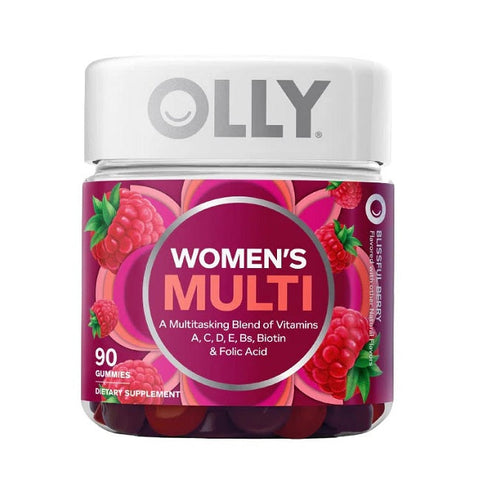 Expires April 2026 Clearance OLLY Women's Multi Blissful Berry 90 Gummies
