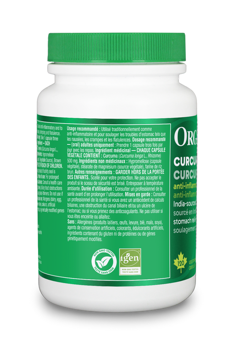 Organika Curcumin 500mg Anti-Inflammatory