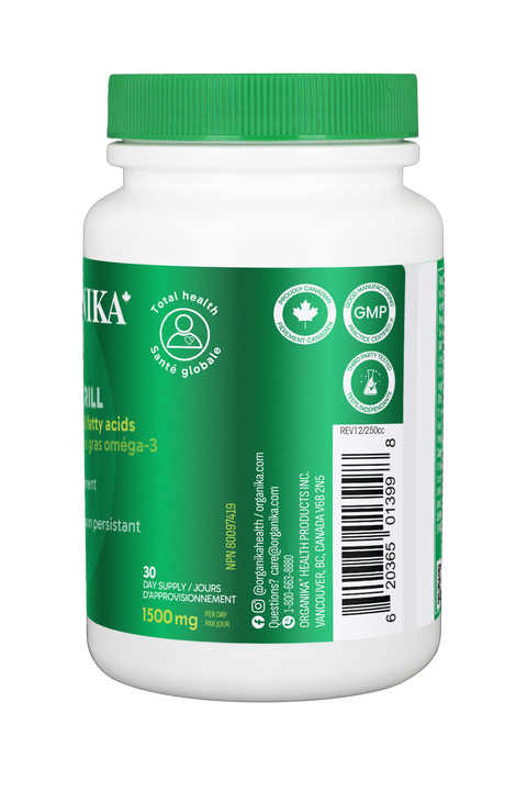 Organika Krill Oil 90 Softgel Caps