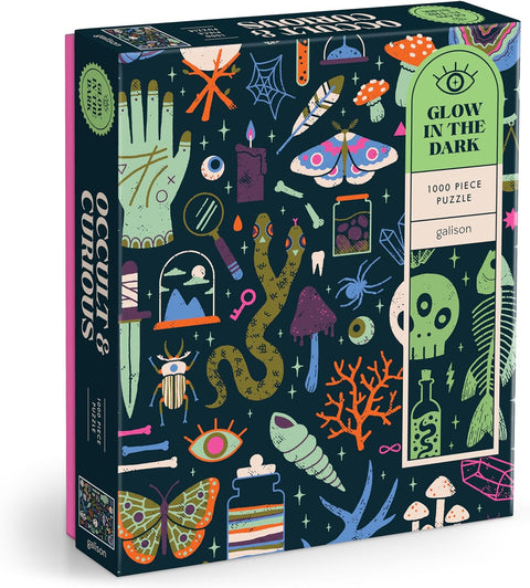 Occult and Curious 1000 Piece Glow in the Dark Puzzle