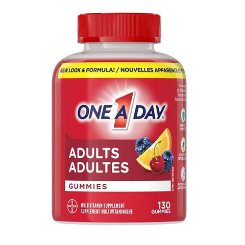 Expires April 2026 Clearance One A Day Adult Multivitamin Gummies 130 Gummies