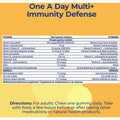One A Day Multi+ Immunity Defence Complete Multivitamin for Adults Gummies