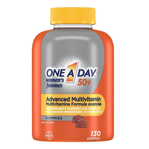 One A Day Women 50+ Advanced Multivitamin 130 Gummies