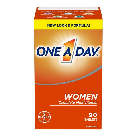Expires January 2026 Clearance One A Day Women's Complete Multivitamins 90 Tablets