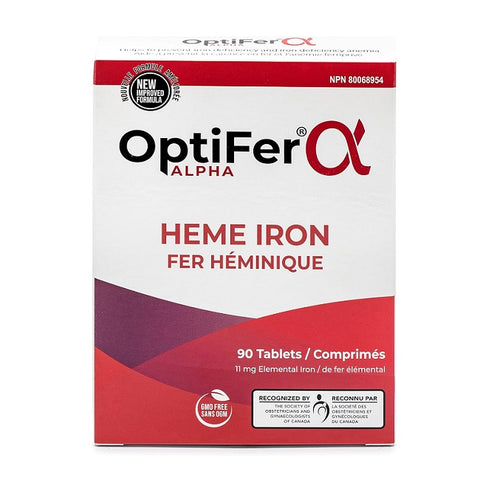 Optifer Alpha Heme Iron 90 Tablets