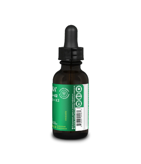 Oraganika Vitamin D3 + K2 Drops 30mL
