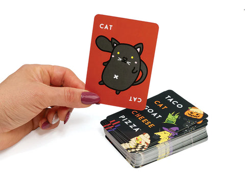 Blue Orange Games Taco Cat Goat Cheese Pizza - Halloween Edition