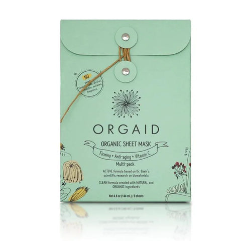 Orgaid Sitka Naturals Sheet Mask Variety Pack - 6 Pack