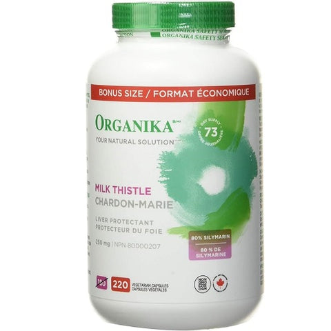 Organika Milk Thistle 250mg 220 capsules