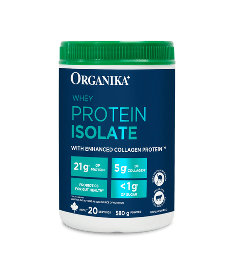 Organika Collagen Whey Protein Isolated Unflavoured 580g