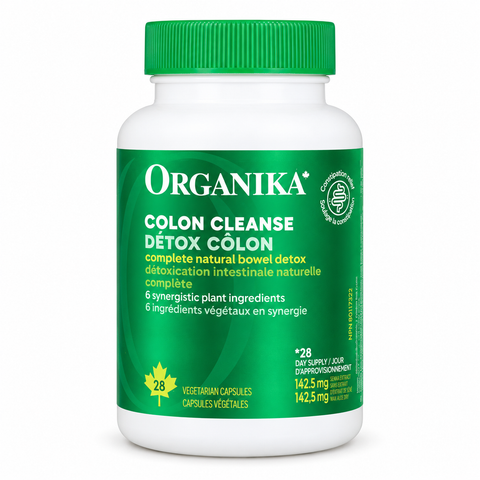 Organika Colon Cleanse Supplements 28 Capsules - Yeswellness.com