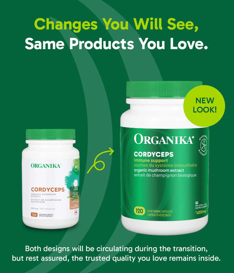 Organika Cordyceps 120 Capsules