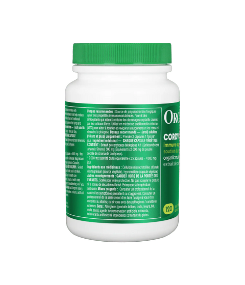 Organika Cordyceps 120 Capsules