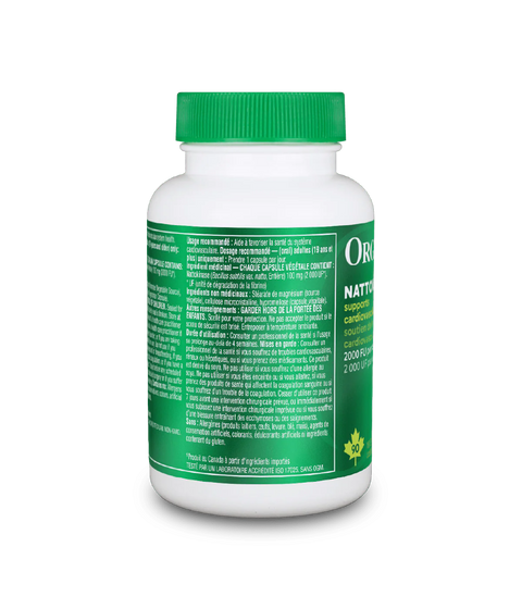 Organika Nattokinase 90 Vegetable Capsules
