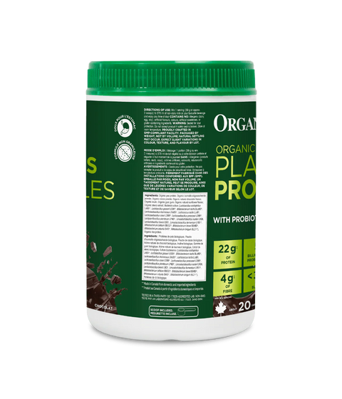 Organika Organic Plant Protein Powder with Probiotics Chocolate 780g