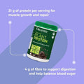 Organika Organic Plant Protein Powder with Probiotics Chocolate 780g