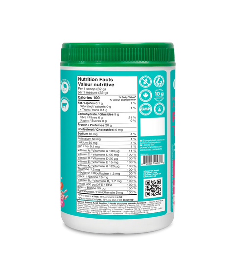 Organika Whey-Based Daily Nutrition All-In-One​ Protein - Strawberry Shortcake 640g