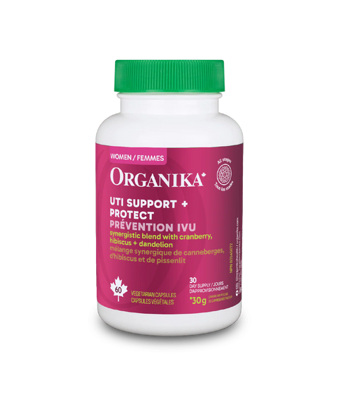 Organika Women Basic UTI Support + Protect 30g 60 Vegetarian Capsules