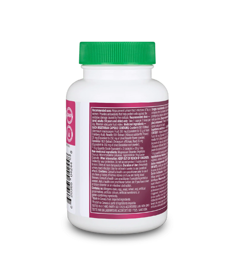 Organika Women Basic UTI Support + Protect 30g 60 Vegetarian Capsules