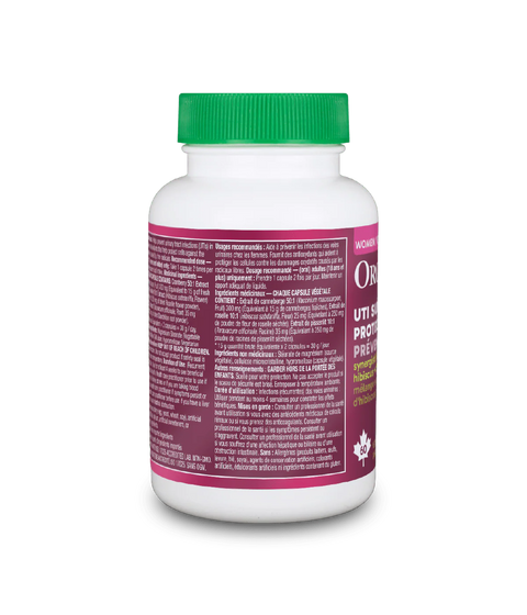 Organika Women Basic UTI Support + Protect 30g 60 Vegetarian Capsules